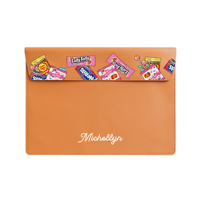 Vegan Leather Sleeve - Sweets & Gummies