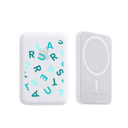 Magnetic Wireless Powerbank - Treasure Monogram
