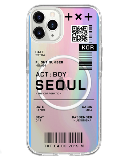 iPhone Rearguard Holo - TXT Act Boy Ticket