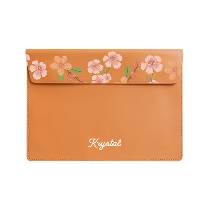 Vegan Leather Sleeve - Vinca