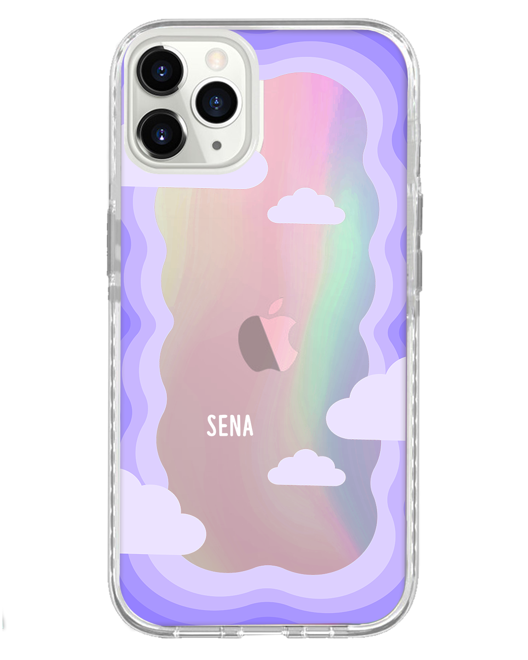 iPhone Rearguard Holo - Violet Mirror