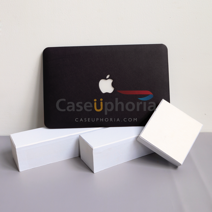 Leather MacBook Case - Black